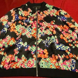 Pre-Owned Floral J Jason Wu Bomber Jacket